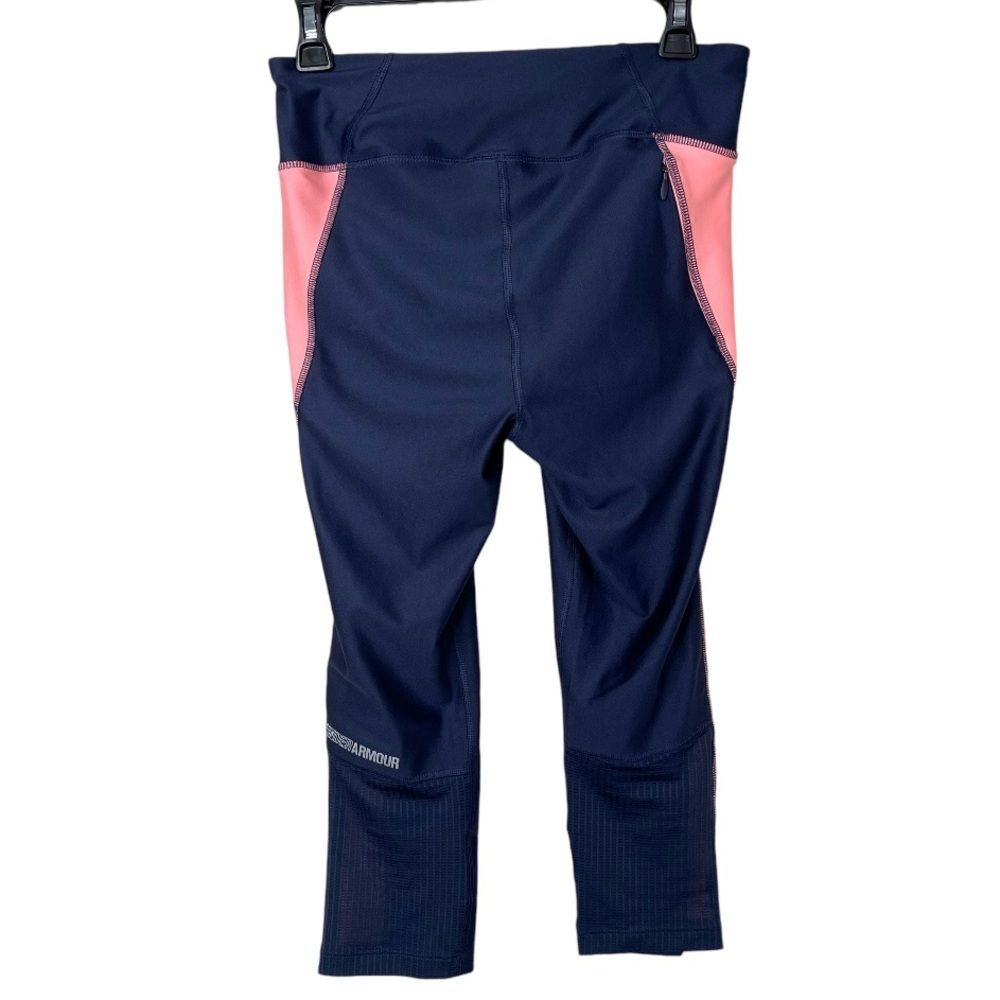 Under Armour Heat Gear Compression Legging Activewear Mesh Workout Sporty Size M - Picture 6 of 16